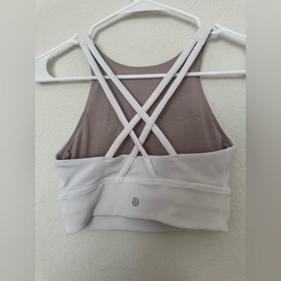 lululemon Energy High-Neck Longline Ribbed Bra - Picture 7 of 8